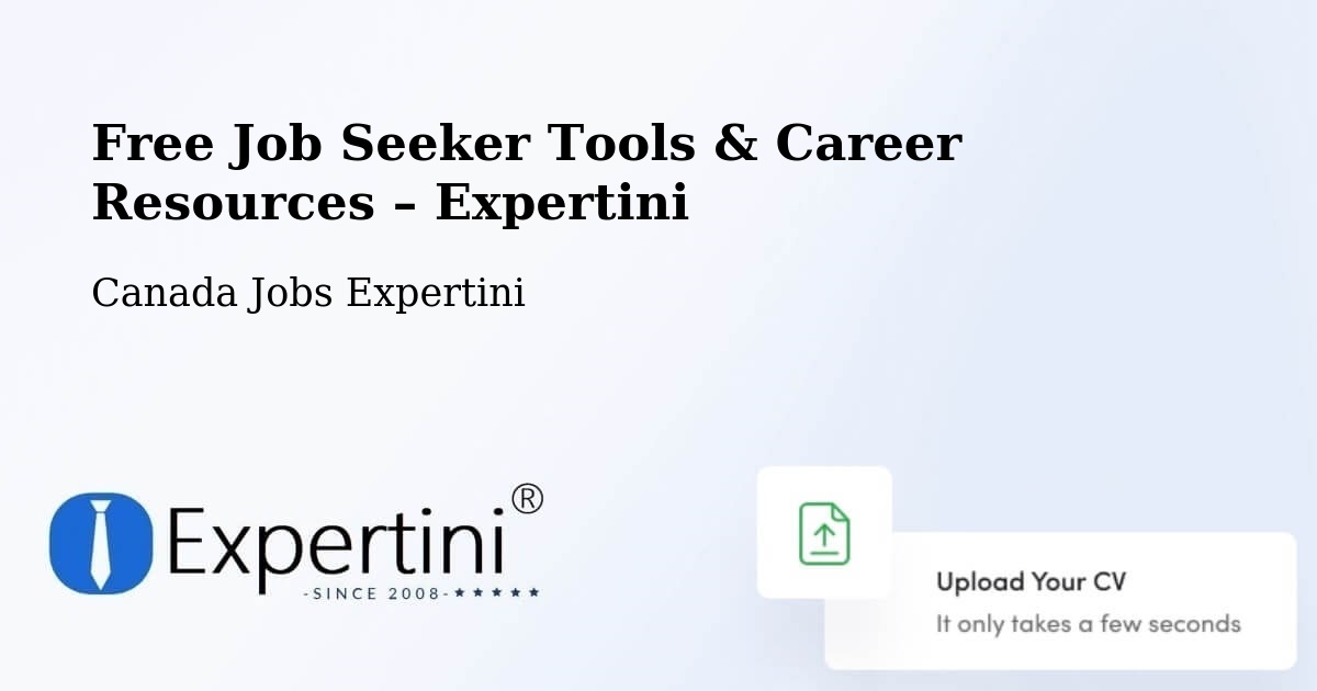 Free Job Seeker Tools & Career Resources – Kenora - Kenora, Canada Jobs Expertini