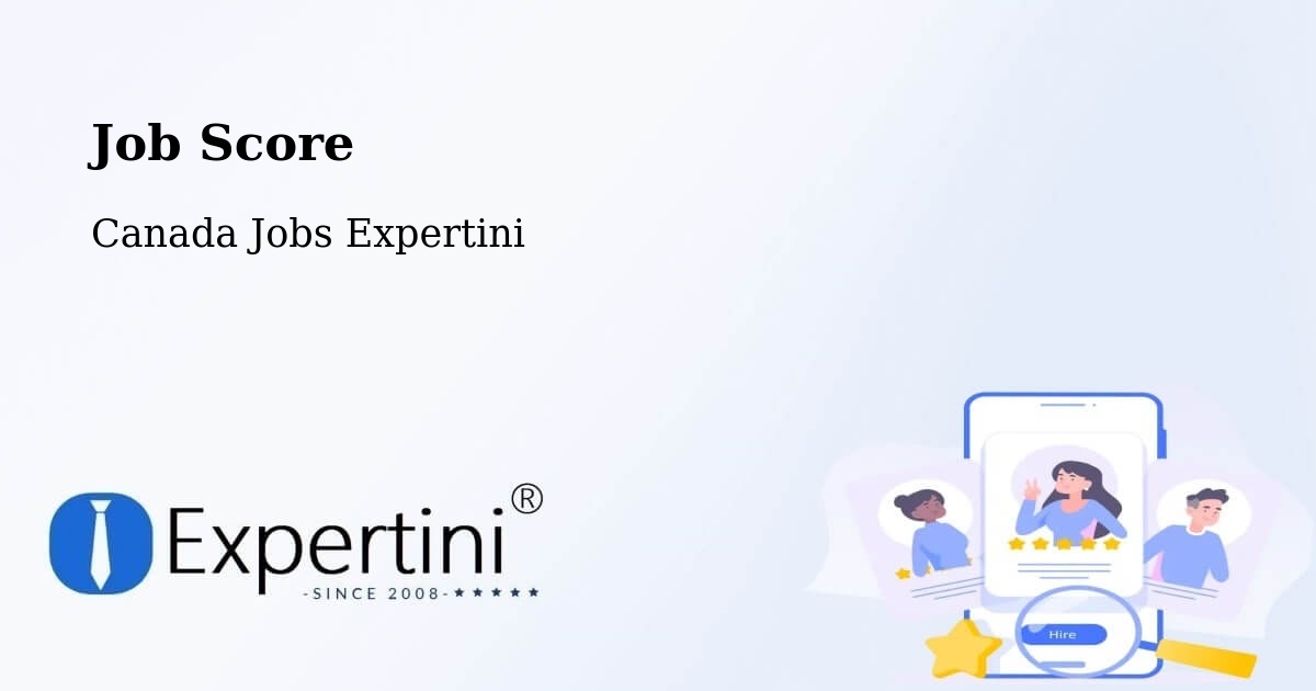 Job Score & Job Description Score Tool – Kenora - Canada Jobs Expertini